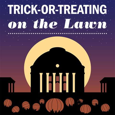 Trick-or-Treating on the Lawn